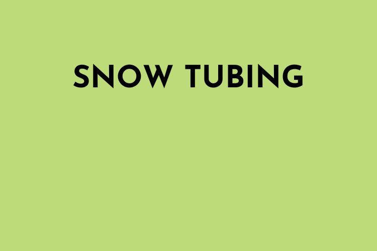 Picture for category SNOW TUBING