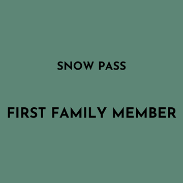 Picture of 2026/27 Snow Pass First Family Member