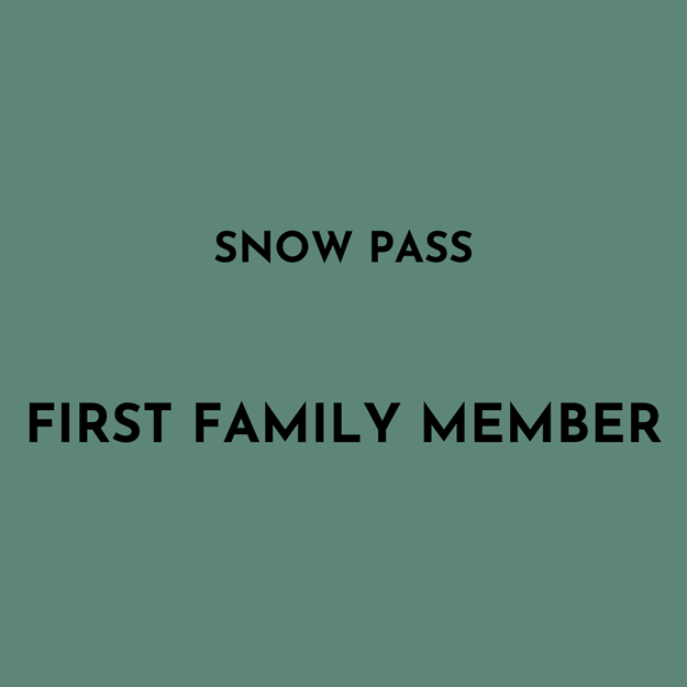 Picture of 25/26 Snow Pass First Family Member