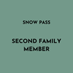 Picture of 25/26 Snow Pass Second Family Member