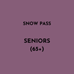 Picture of 2026/27 Snow Pass Senior | Ages 65+