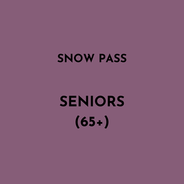 Picture of 24/25 Snow Pass Senior | Ages 65+
