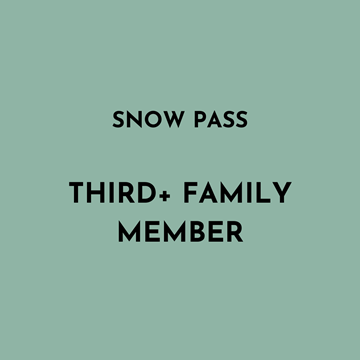 Picture of 2026/27 Snow Pass Third + Family Member