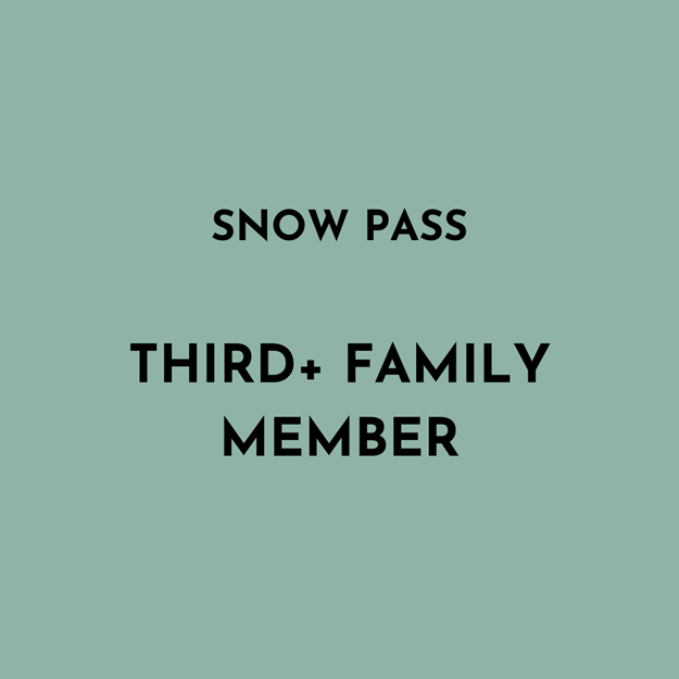 Picture of 2026/27 Snow Pass Third + Family Member