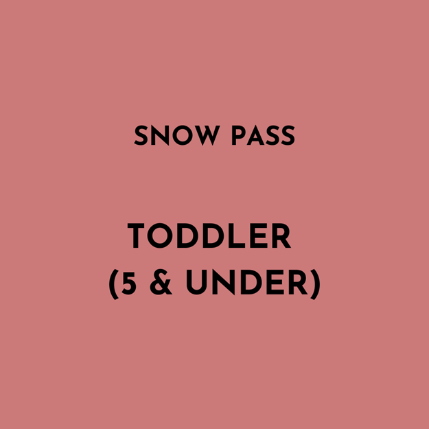 Picture of 2026/27 Snow Pass Toddler 5 & Under