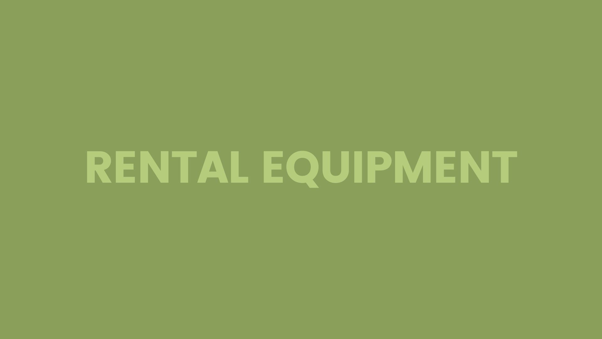 Picture for category Rental Equipment