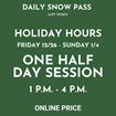 Picture of HOLIDAY HOURS | HALF DAY 1PM-4PM | Daily Snow Pass