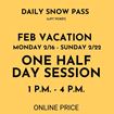 Picture of HOLIDAY HOURS | HALF DAY 1PM-4PM | Daily Snow Pass