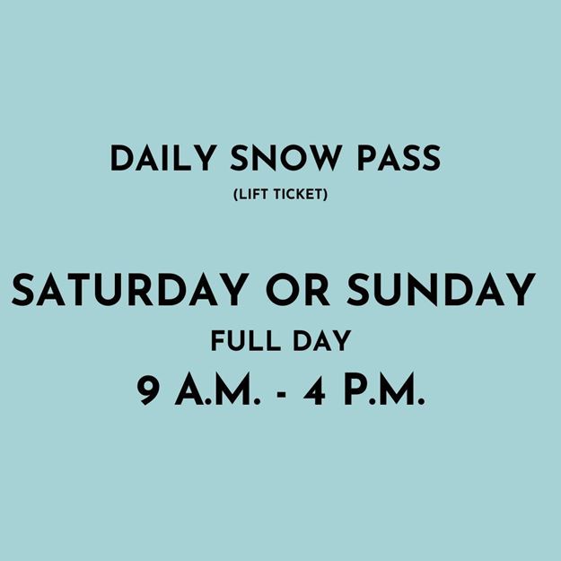 Picture of Saturday OR Sunday Full Day 9AM - 4PM